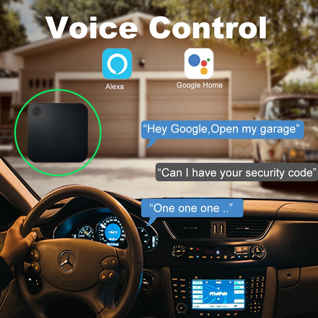 WiFi Garage Door Opener Controller Compatible with Alexa,for Google Home