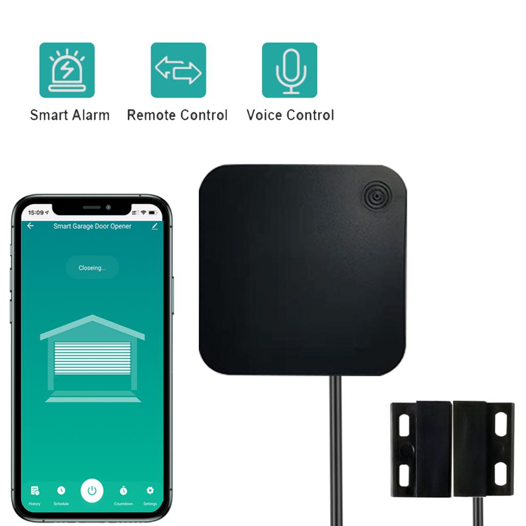 WiFi Garage Door Opener Controller Compatible with Alexa,for Google Home