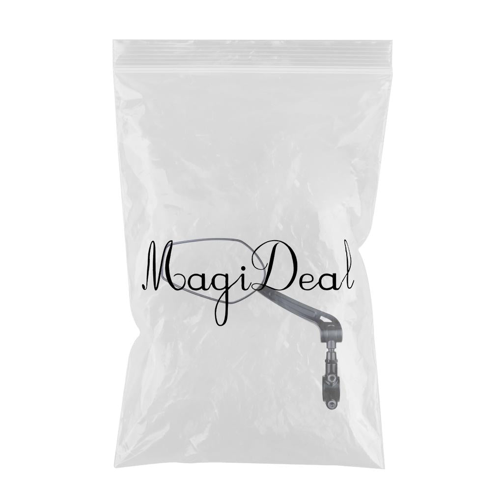 Handlebar Bike Mirror Wide Range Mountain Bike Reflector Rearview Mirror left