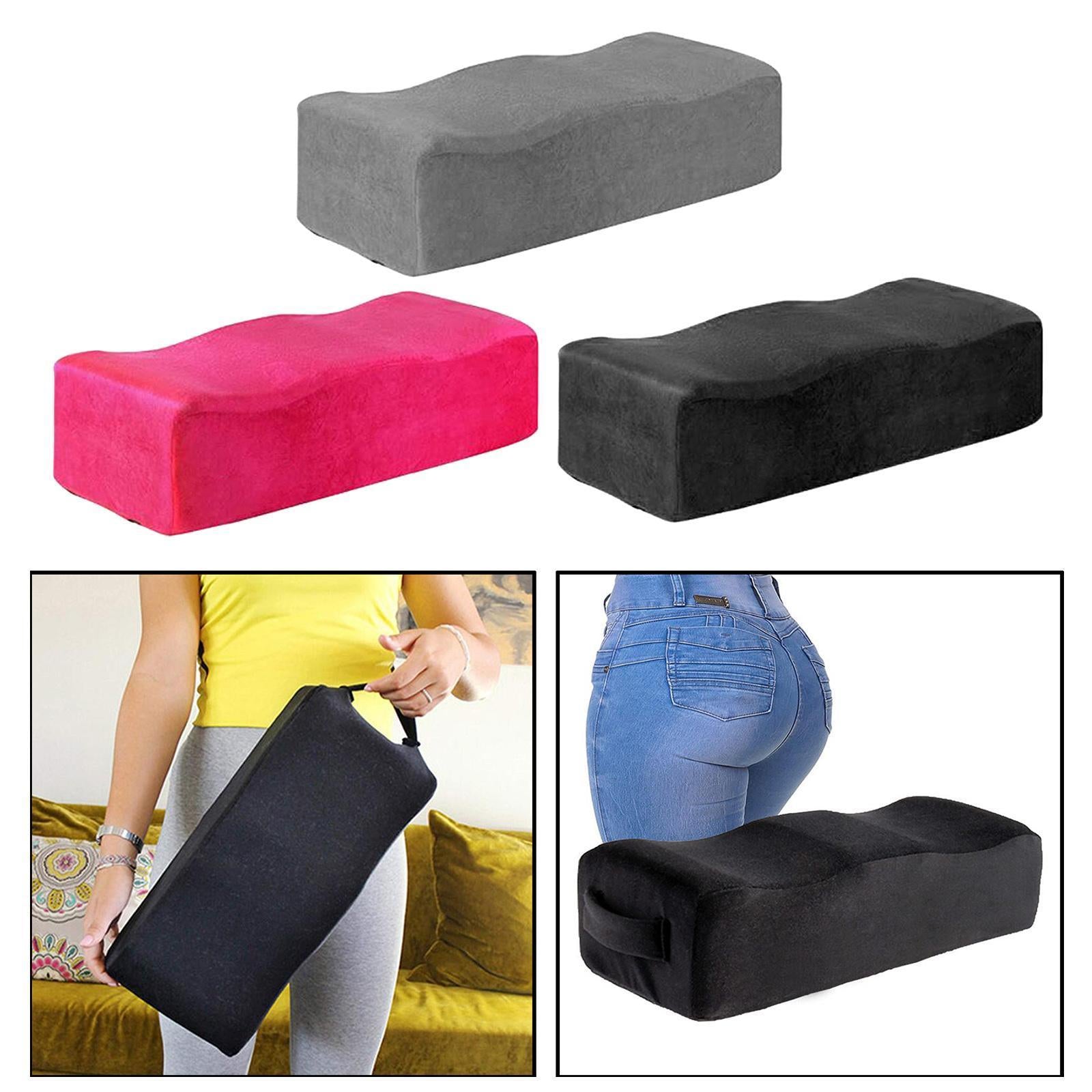 Butt Lift Pillow BBL Pillow BBL Foam Pillow for Driving Sitting Lifter Black