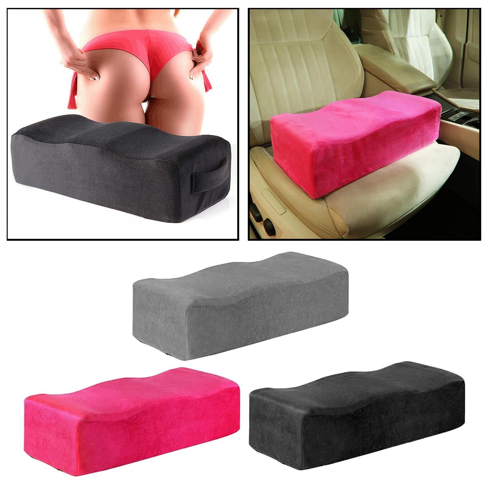 Butt Lift Pillow BBL Pillow BBL Foam Pillow for Driving Sitting Lifter Black