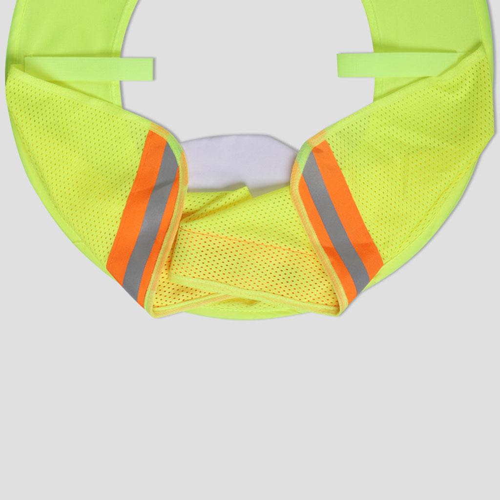 Hard Hat Sun Shield Reflective Brim Mesh Sun Shade Fluorescence