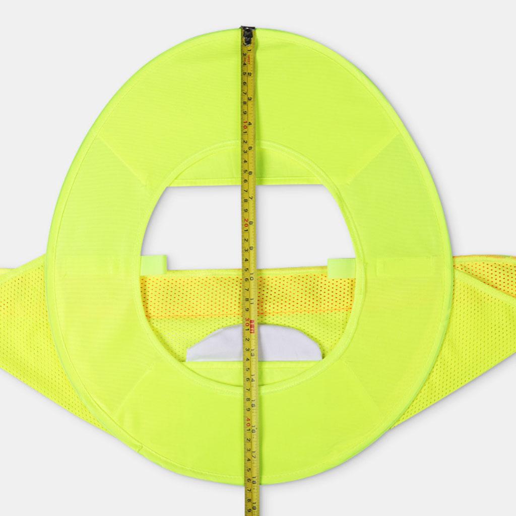 Hard Hat Sun Shield Reflective Brim Mesh Sun Shade Fluorescence