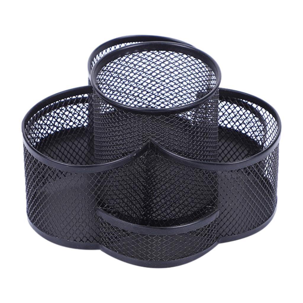 Rotating Desk Organizer Storage Box Large Capacity Stationery Desk Organizer