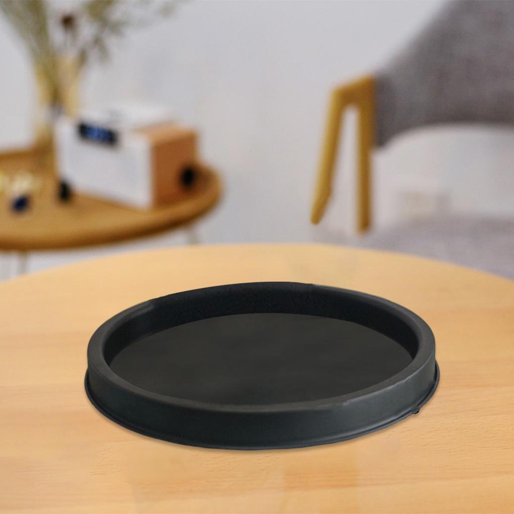 Candlestick Holder Candle Holder Plate Home Church Dining Decor Black L
