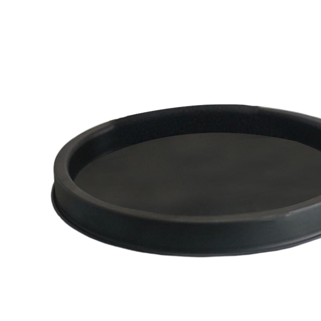 Candlestick Holder Candle Holder Plate Home Church Dining Decor Black L