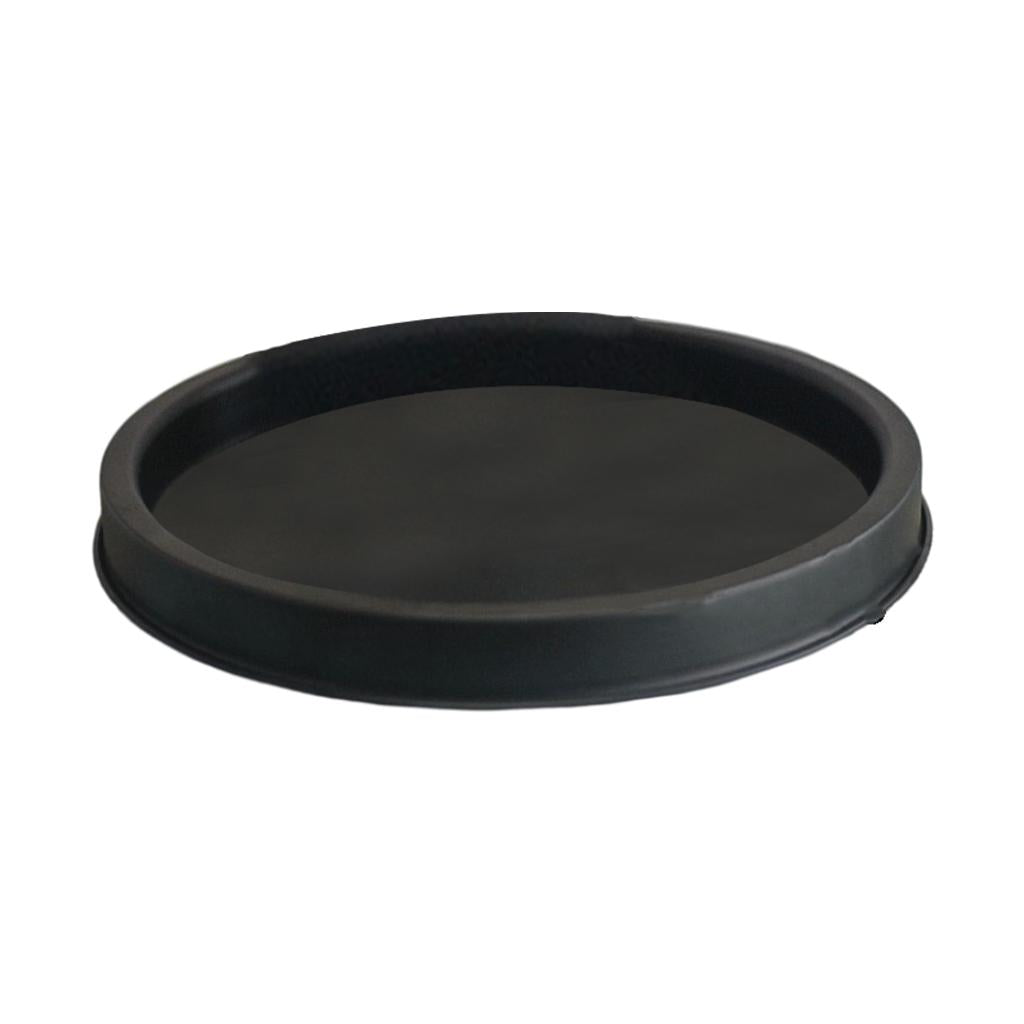 Candlestick Holder Candle Holder Plate Home Church Dining Decor Black L