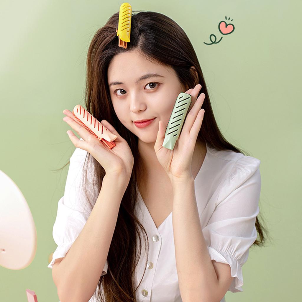 Volumizing Hair Clip Curler Wave Hair Pin Clip Short Long Hair Tool Green