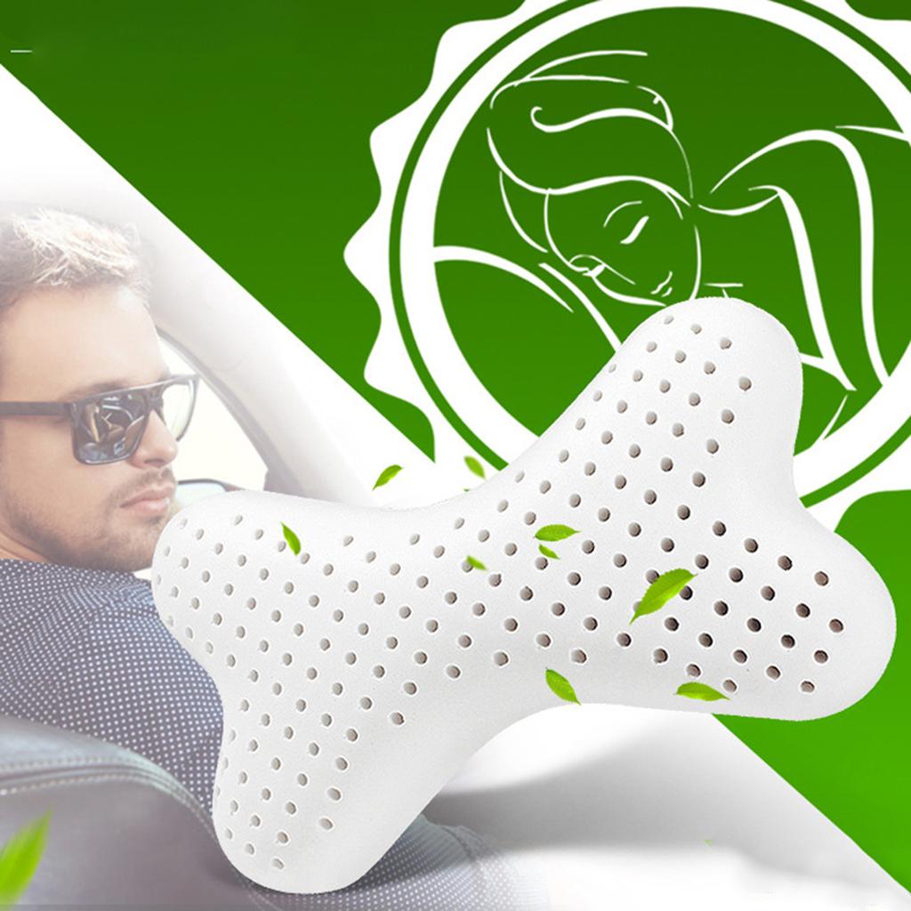 Single Car Seat Head Neck Rest Relieve Cushion Chair Support Pillow Headrest Elegant purple