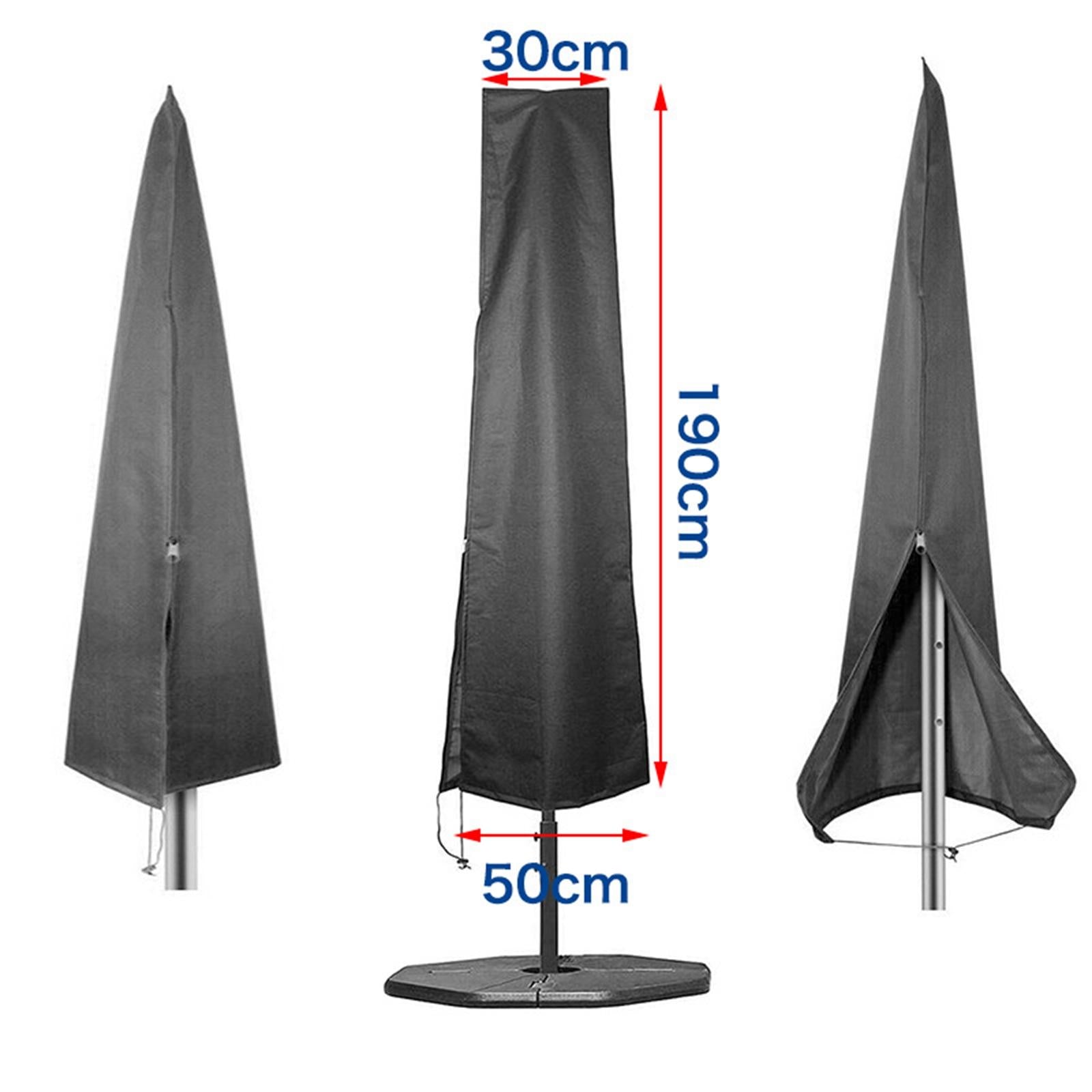 Patio Umbrella Cover Oxford Cloth Parasol Cover Rain Wind Dust  190x50x30cm