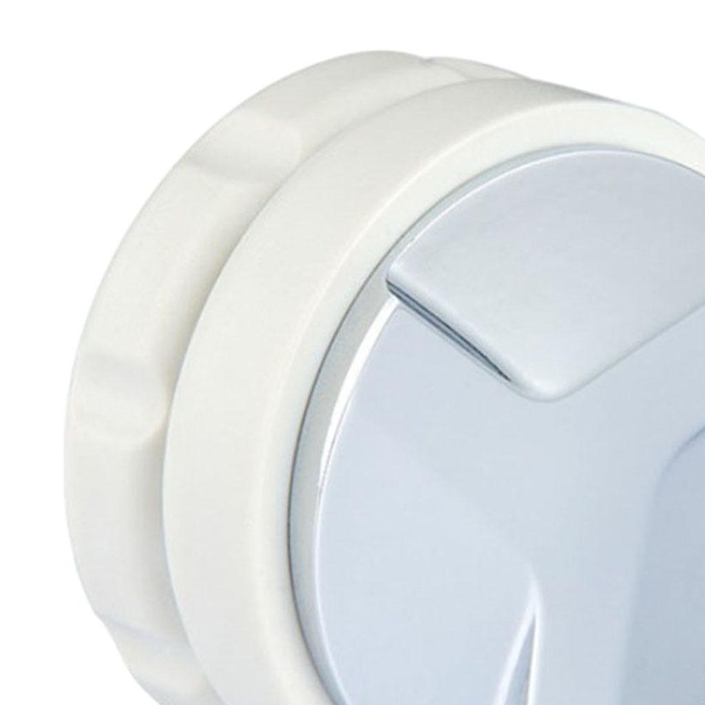 Household Coffee Distributor Espresso Tamper Coffee Leveler Powder Hammer 58mm White 3 leaf