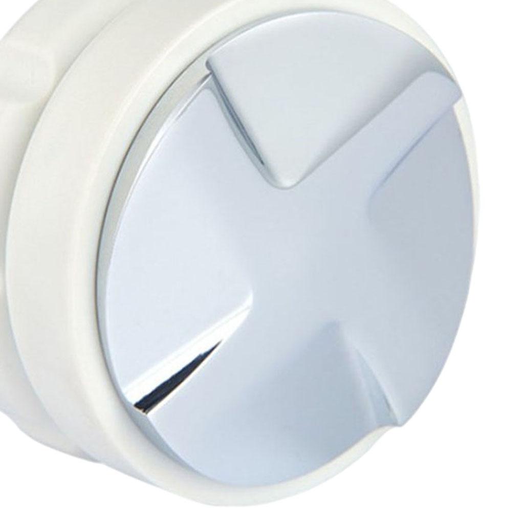 Household Coffee Distributor Espresso Tamper Coffee Leveler Powder Hammer 58.35mm White 4 leaf