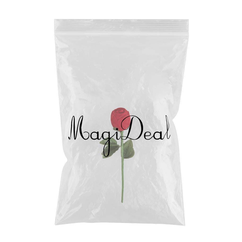 Romantic Valentines Day Rose Propose Ring Box Gift For Woman Fiancee Love