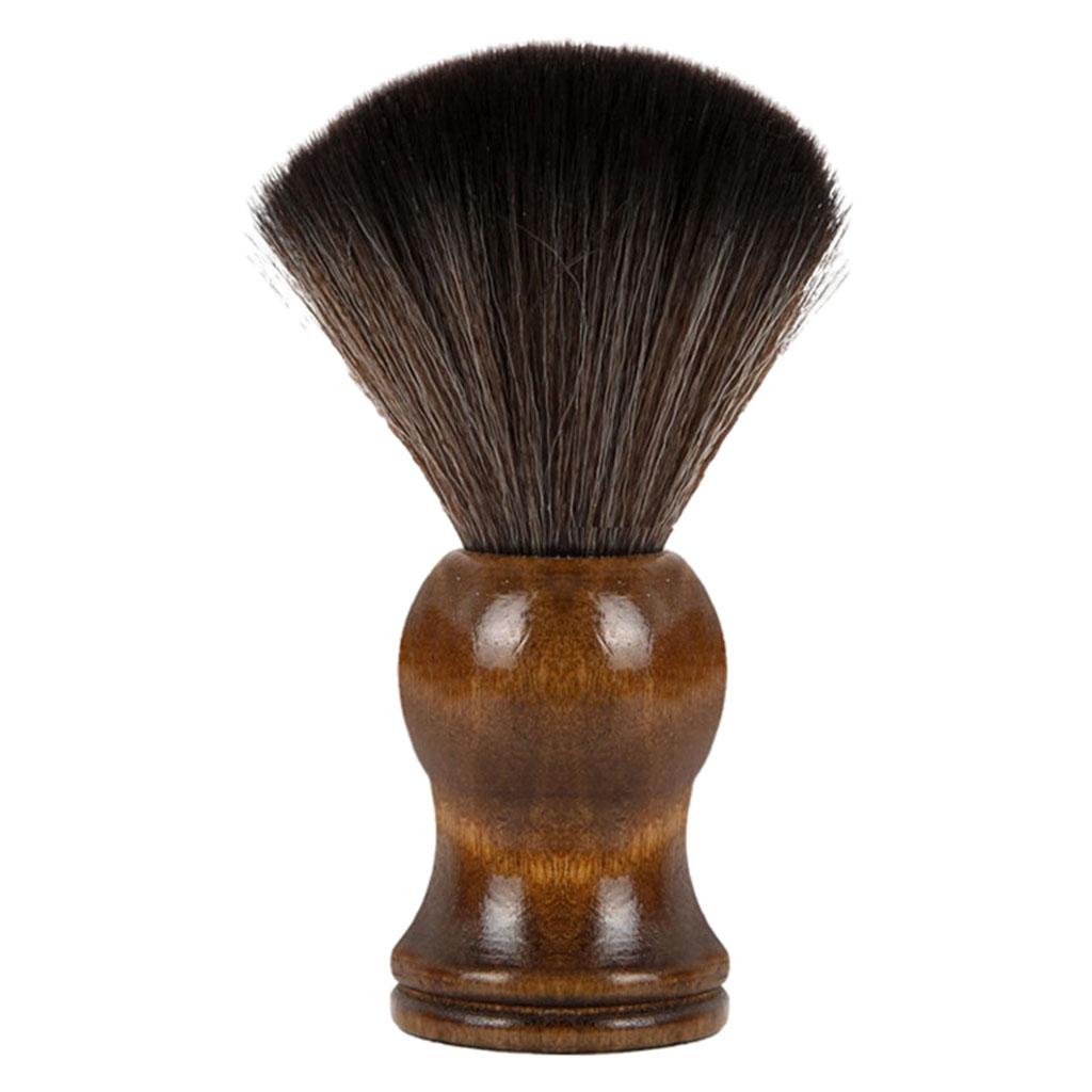 Shaving Brush with Wooden Handle Professional for Beard Shaving Brush