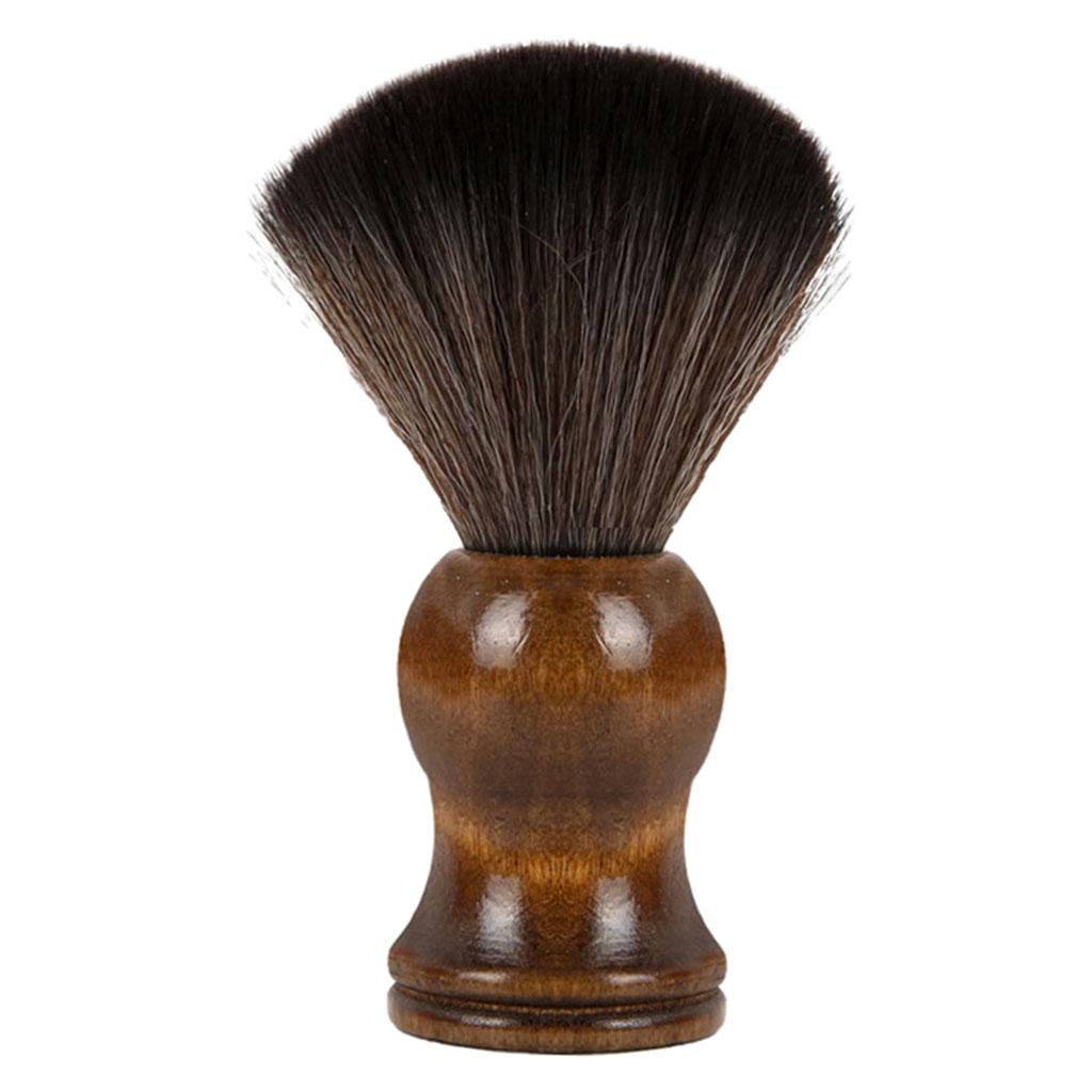 Shaving Brush with Wooden Handle Professional for Beard Shaving Brush
