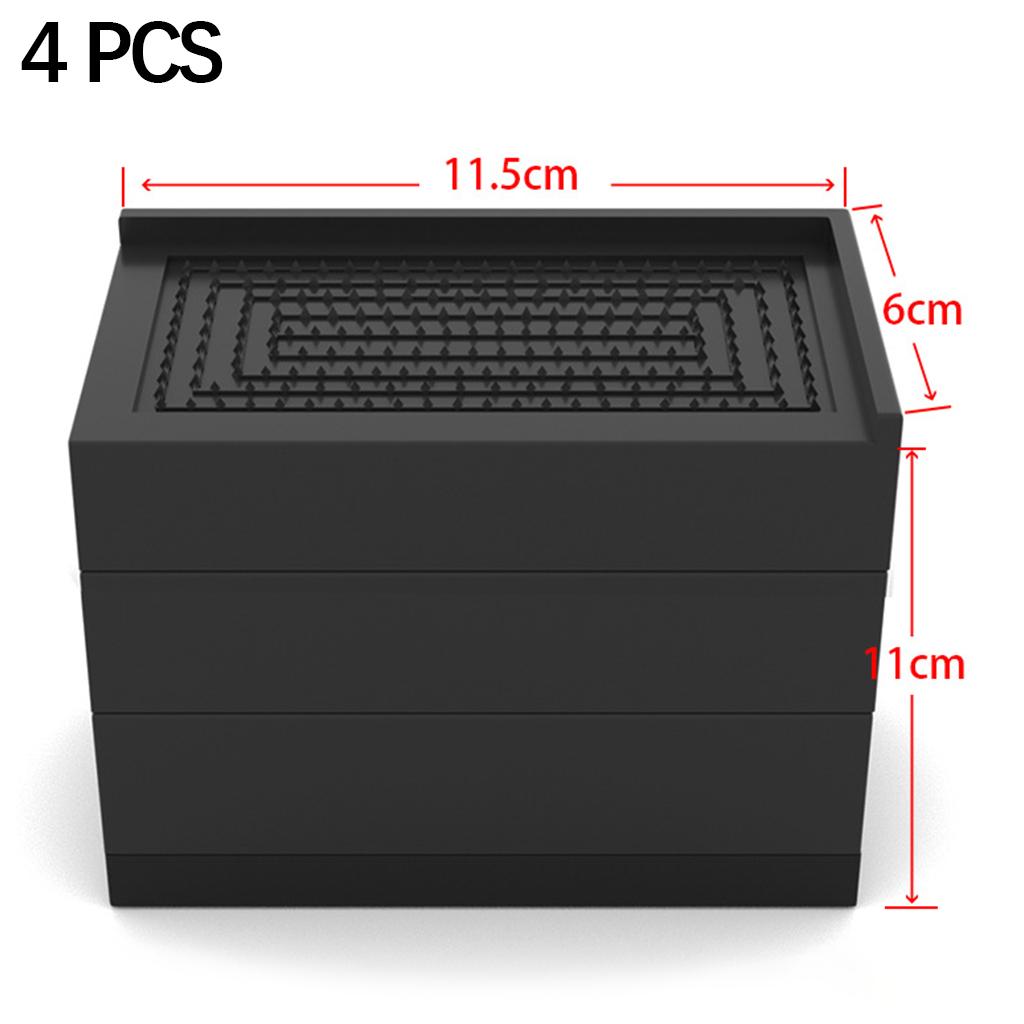 Furniture Pads Furniture Accessories Plastic Floor Protector for Fridge 11.5x6x11cm