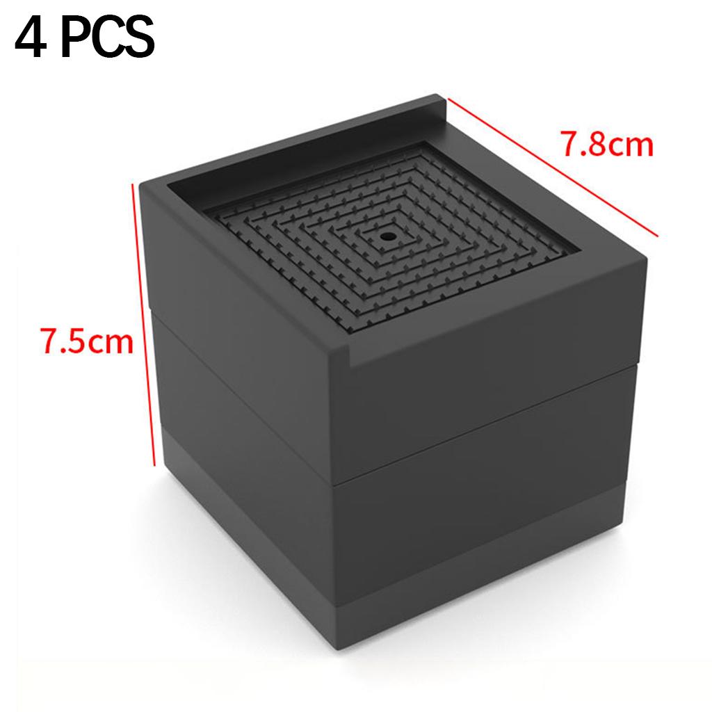 Furniture Pads Furniture Accessories Plastic Floor Protector for Fridge 7.8x7.8x7.5cm