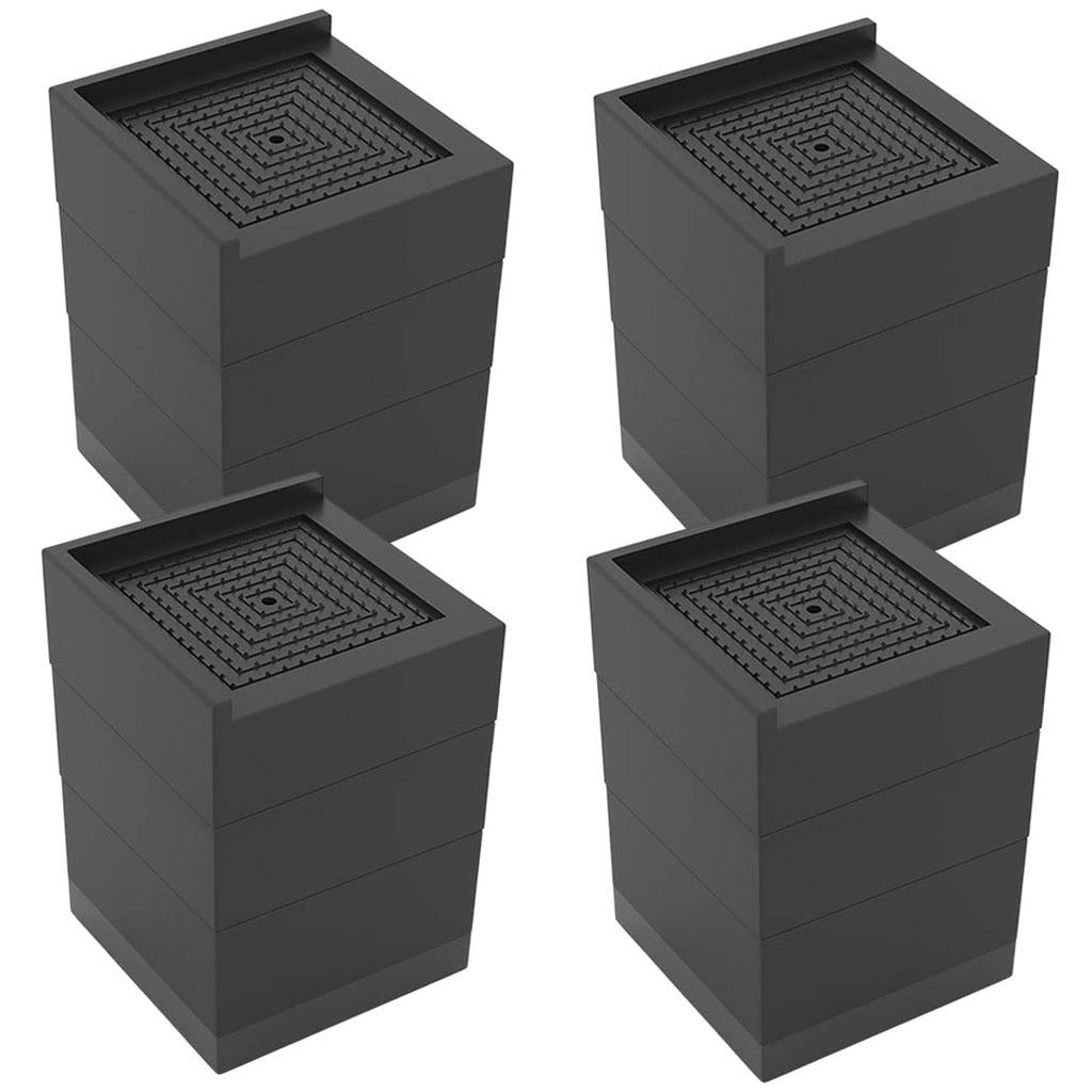 Furniture Pads Furniture Accessories Plastic Floor Protector for Fridge 7.8x7.8x11cm