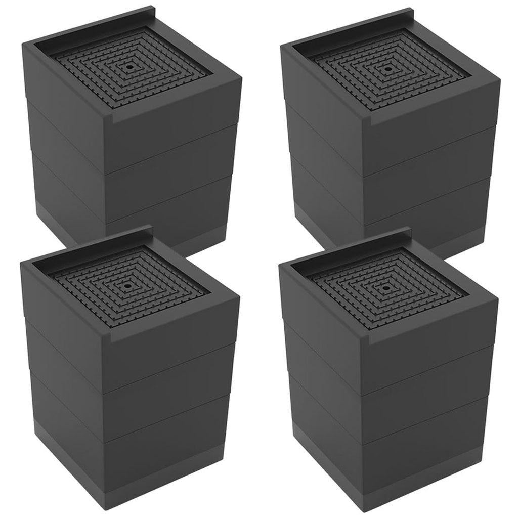 Furniture Pads Furniture Accessories Plastic Floor Protector for Fridge 7.8x7.8x11cm
