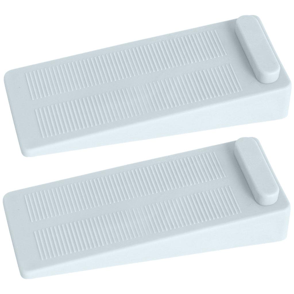 2Pcs Rubber Door Stops Floor Guard Heavy Duty for for Carpet Concrete Tile