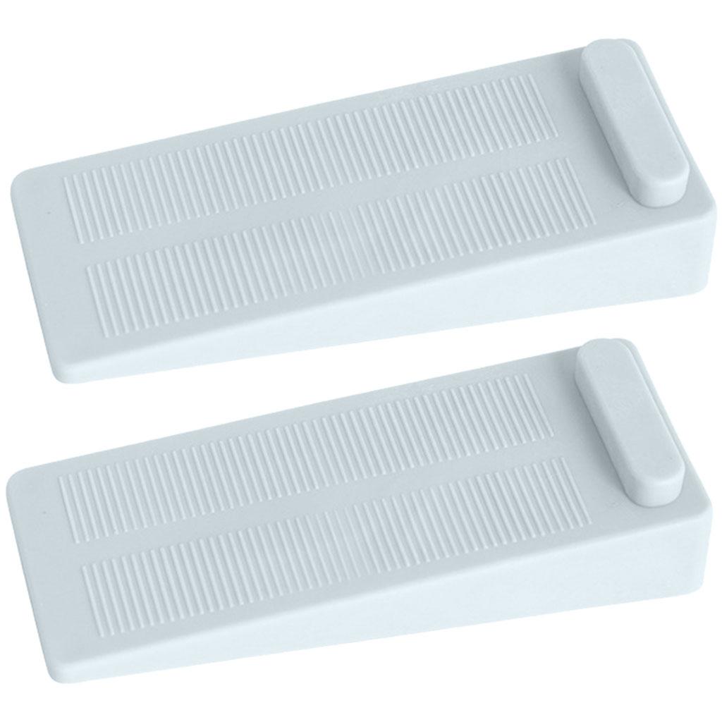 2Pcs Rubber Door Stops Floor Guard Heavy Duty for for Carpet Concrete Tile