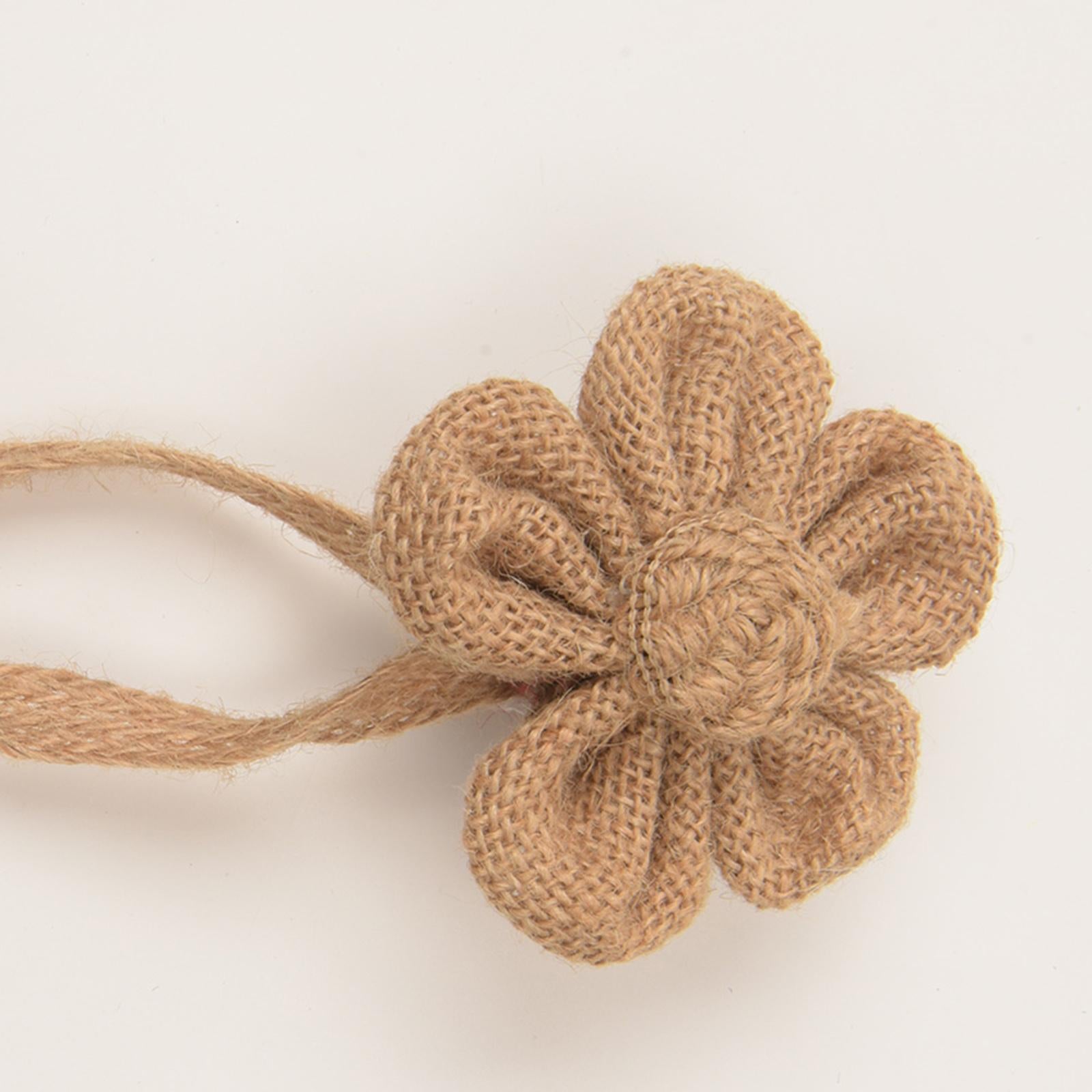 Household Rope Curtain Tiebacks Home Office Decoration for Living Room Linen Colour