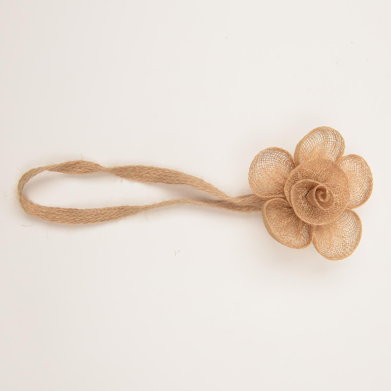 2 Pcs Household Rope Curtain Tiebacks Home Office Decoration for Living Room Light Coffee