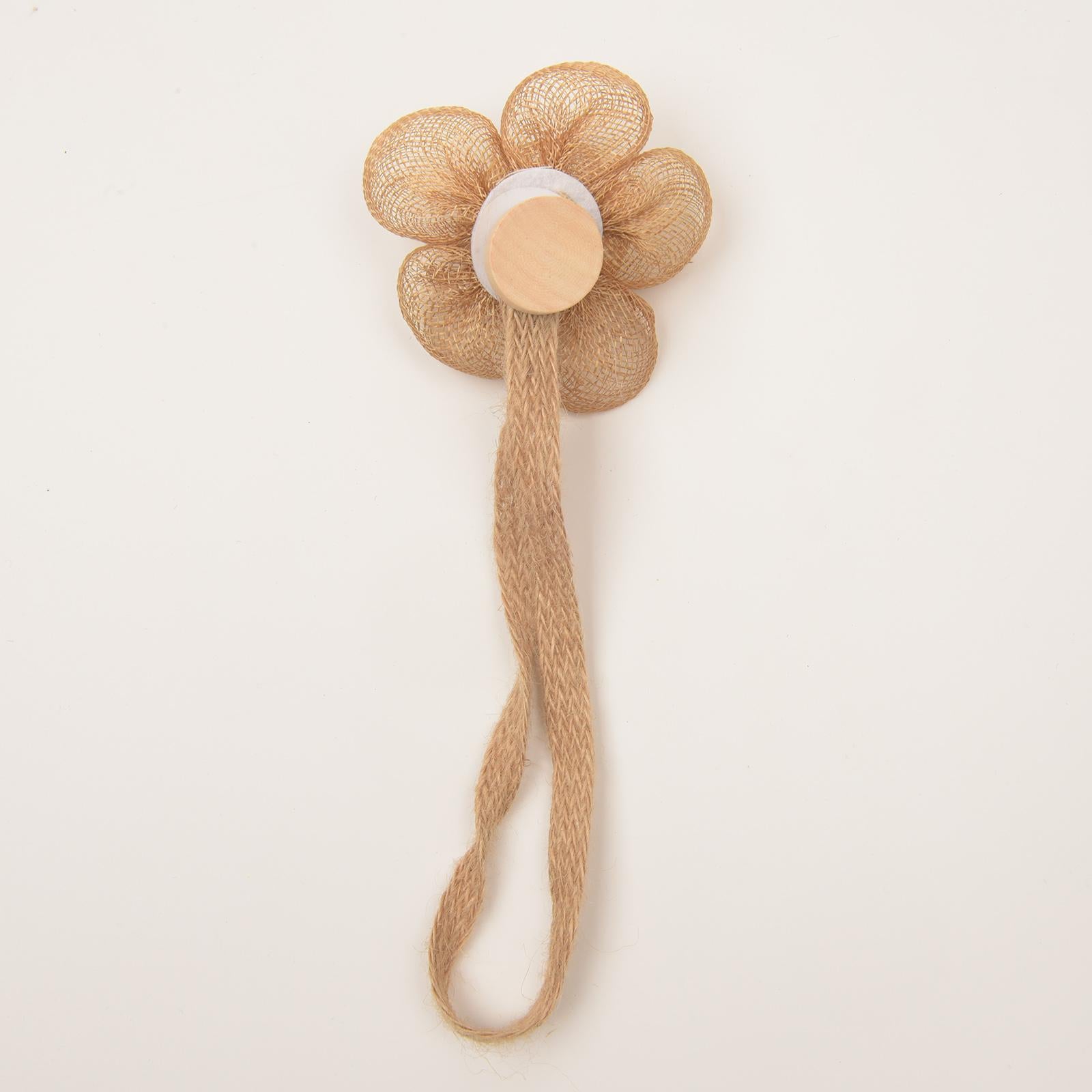 2 Pcs Household Rope Curtain Tiebacks Home Office Decoration for Living Room Light Coffee
