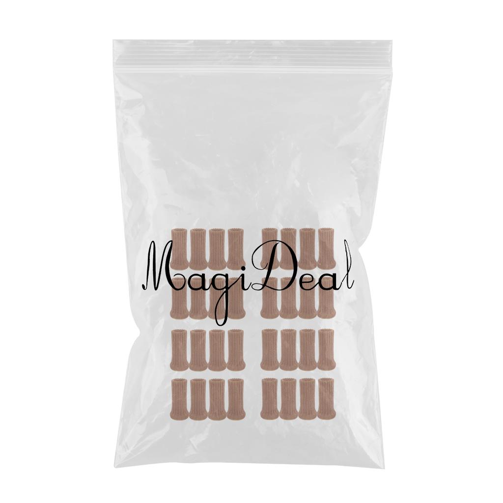 Chair Leg Floor Protectors Silent High Elastic Anti-Shedding for Chair 24 Pieces