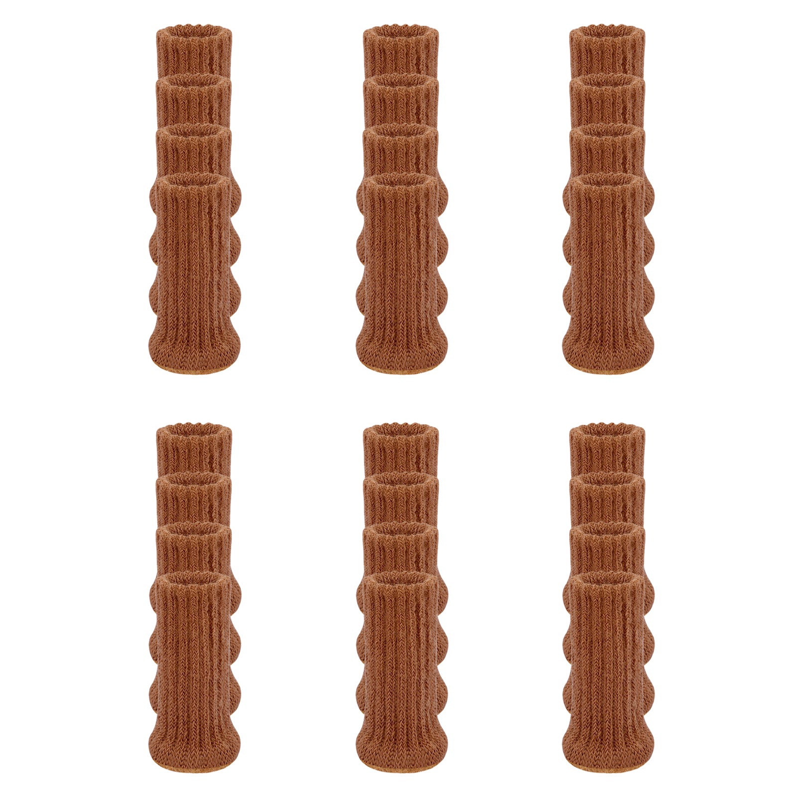 Chair Leg Floor Protectors Silent High Elastic Anti-Shedding for Chair 24 Pieces