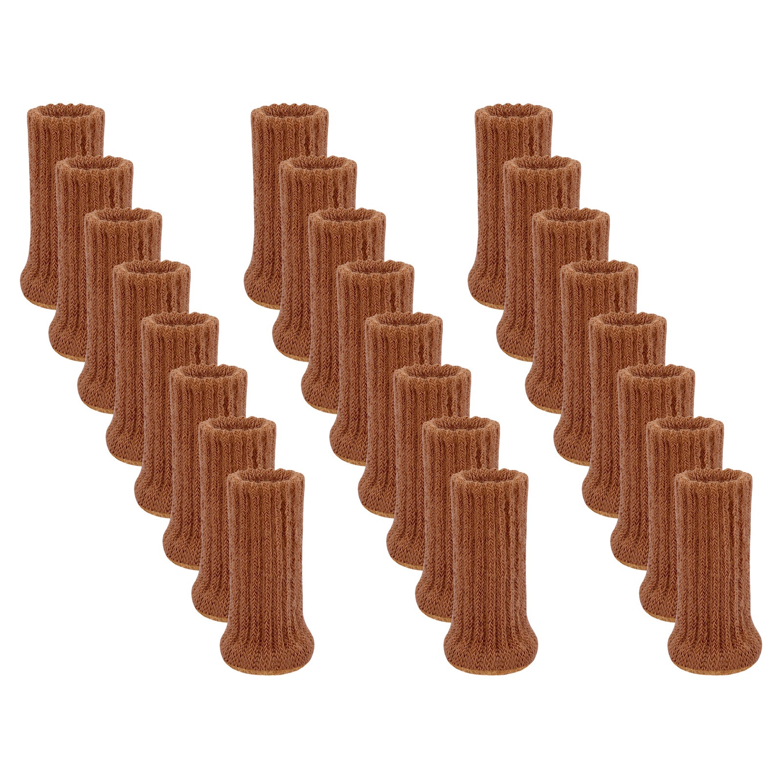 Chair Leg Floor Protectors Silent High Elastic Anti-Shedding for Chair 24 Pieces
