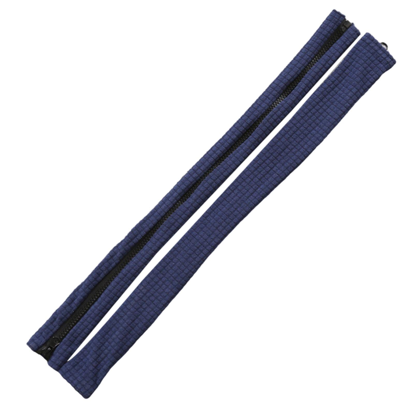 2x Armrest Covers Stretch Zipper Fashion for Computer Chair Coverarmchair blue