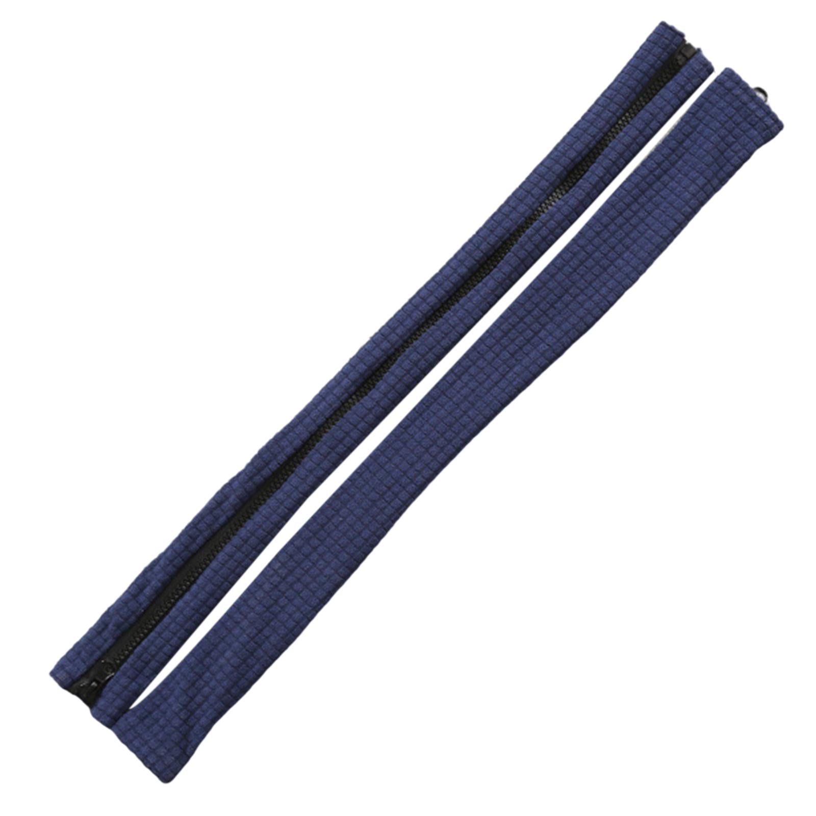 2x Armrest Covers Stretch Zipper Fashion for Computer Chair Coverarmchair blue
