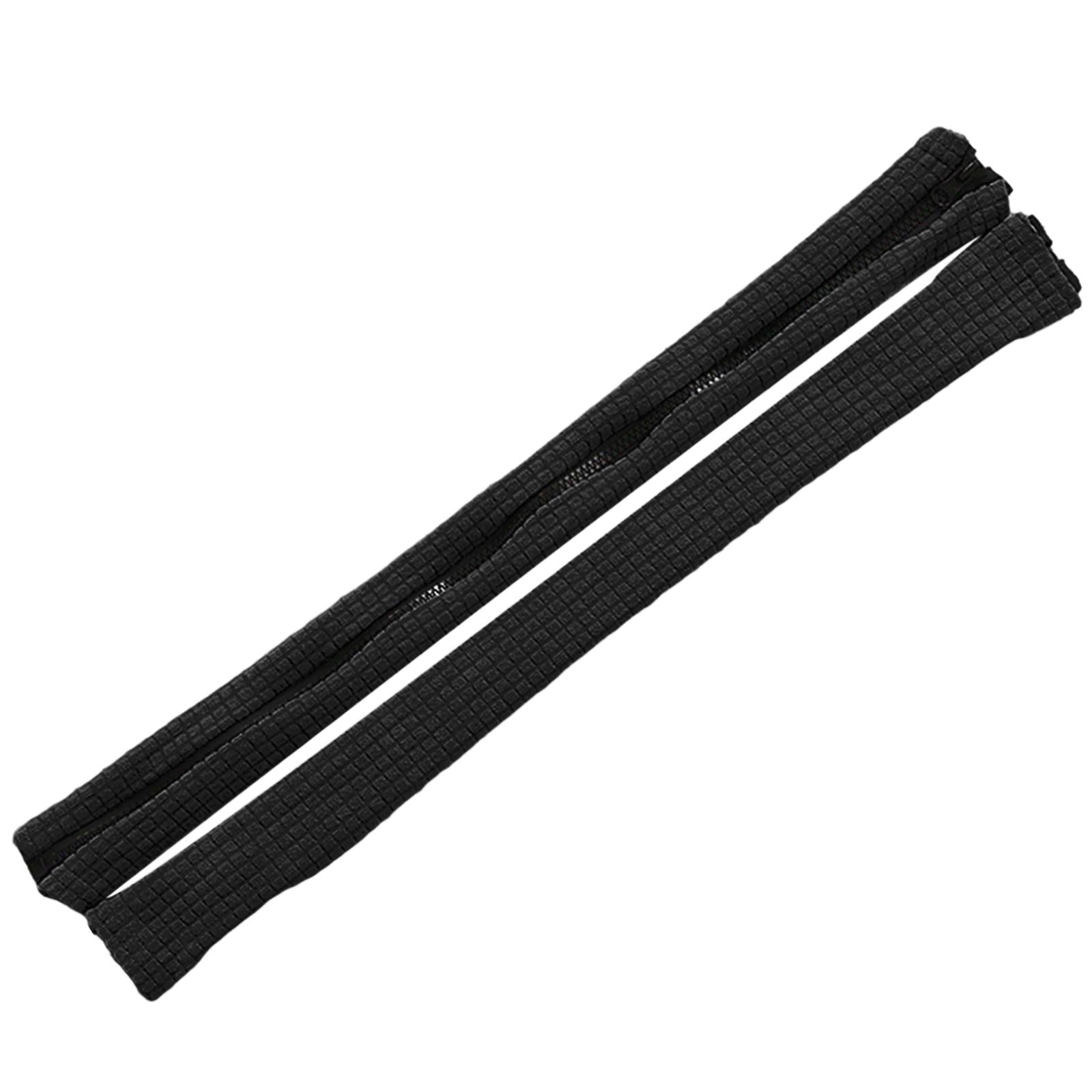 2x Armrest Covers Stretch Zipper Fashion for Computer Chair Coverarmchair black