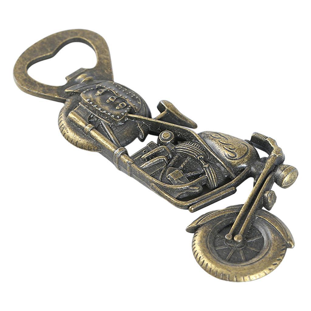Motorcycle Bottle Opener Portable Small Effortless for Kitchen Grandpa Dad
