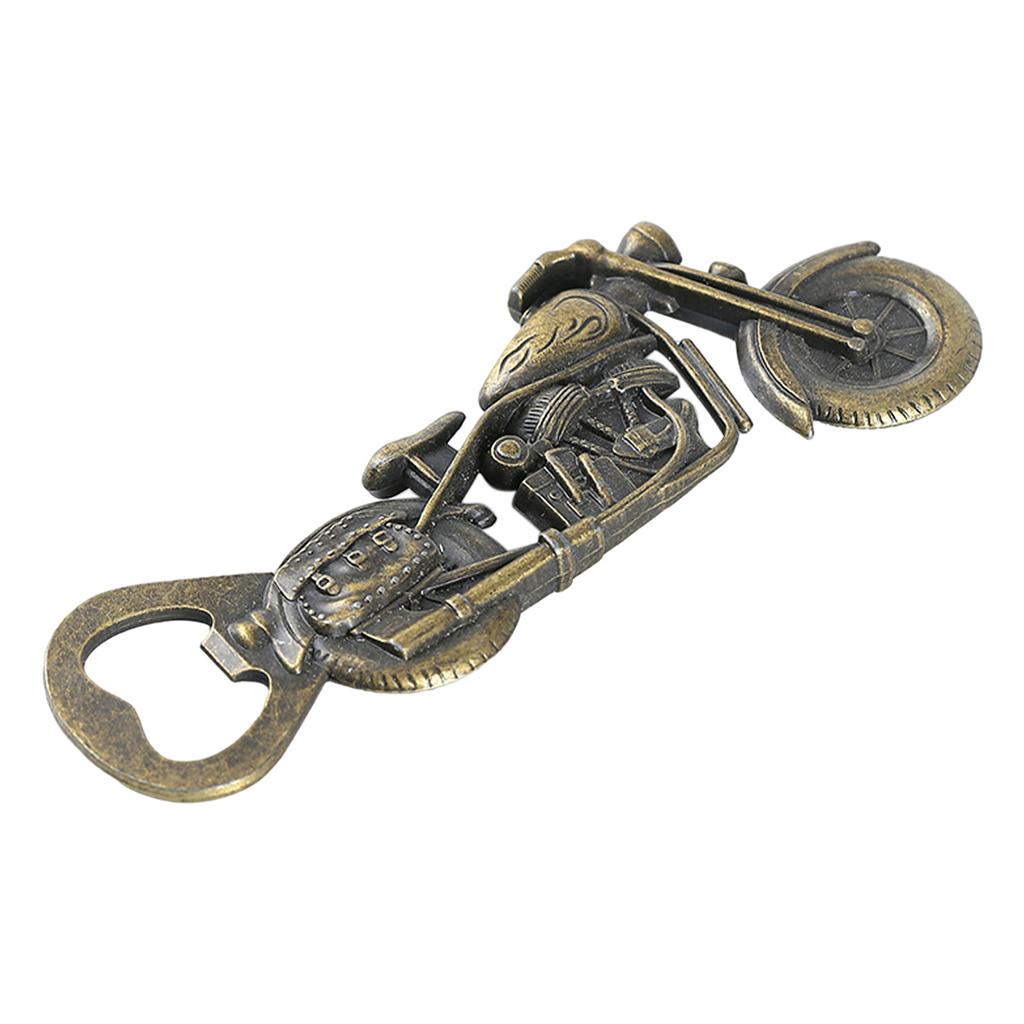 Motorcycle Bottle Opener Portable Small Effortless for Kitchen Grandpa Dad