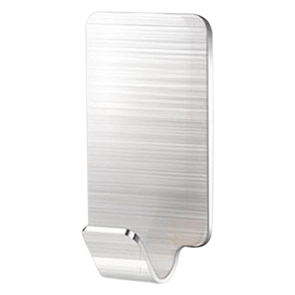 Adhesive Hooks Wall Hangers Heavy Duty for Kitchen Office Bathroom 8 Pcs