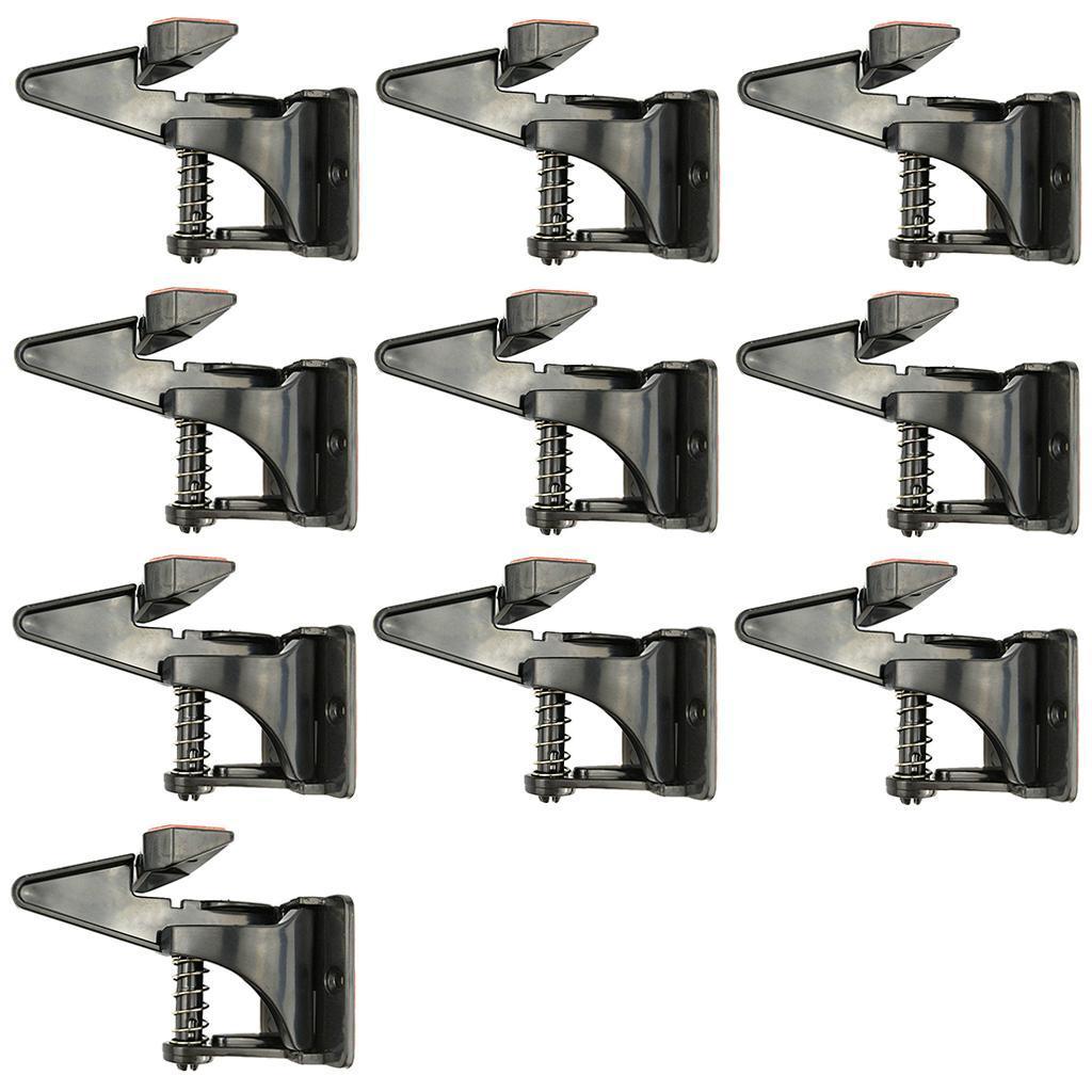 Invisible Child Safe Cabinet Locks Drawers Highly Secure Protection Black