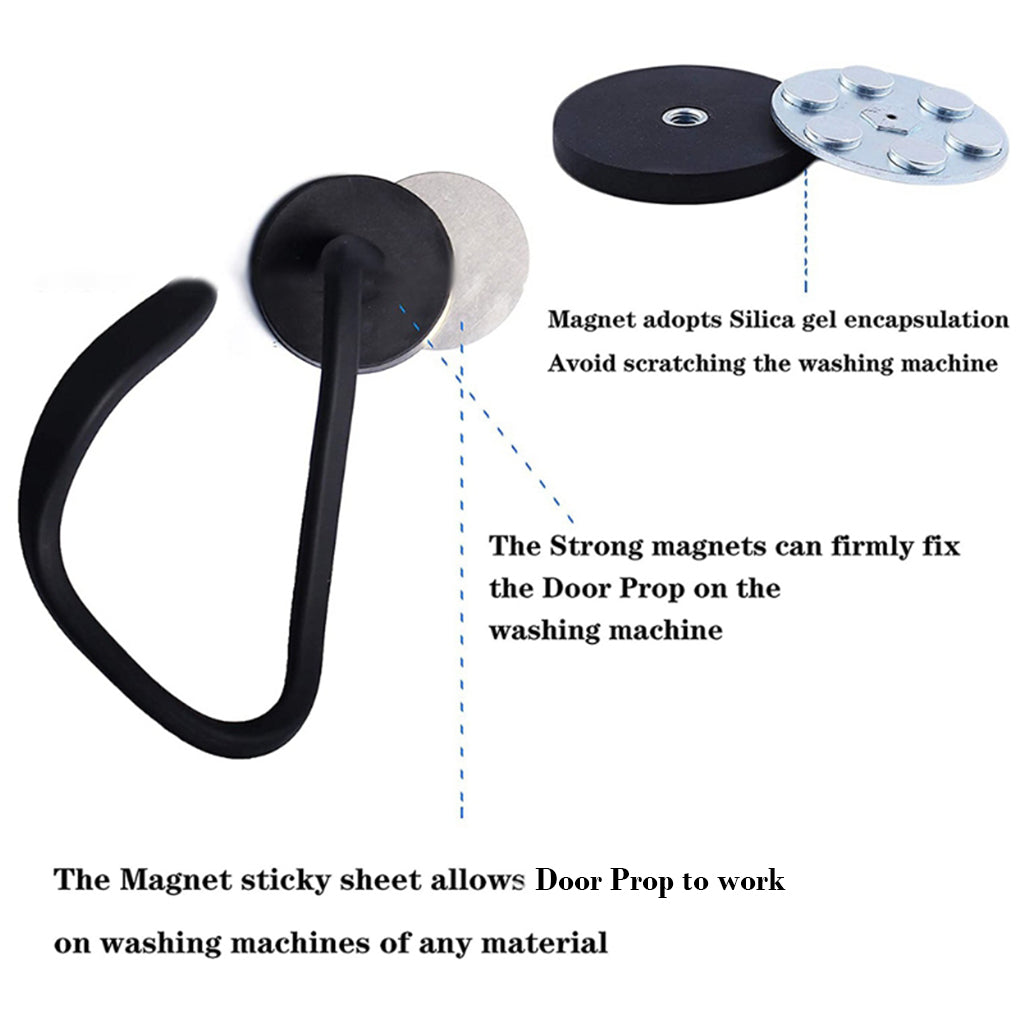 Front Load Washing Machine Door Prop Flexible Widely Applicable Magnetic