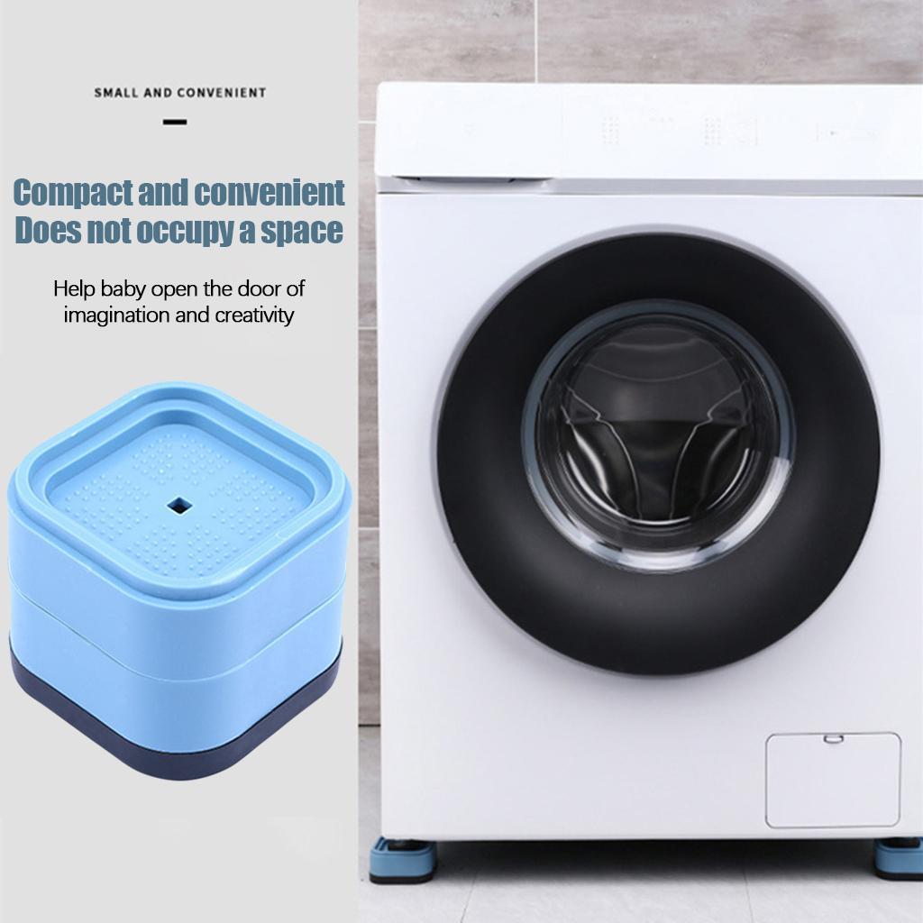 Universal Anti Vibration Pads Square for Washing Machine Protects Pedestals