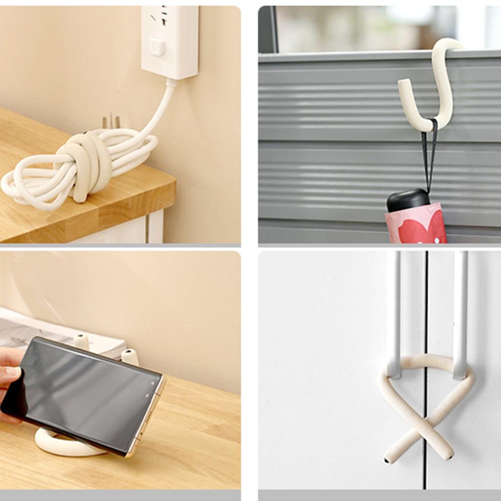 Cabinet Hook Free Bending Accessories for Car Clothing Curtain Drapery