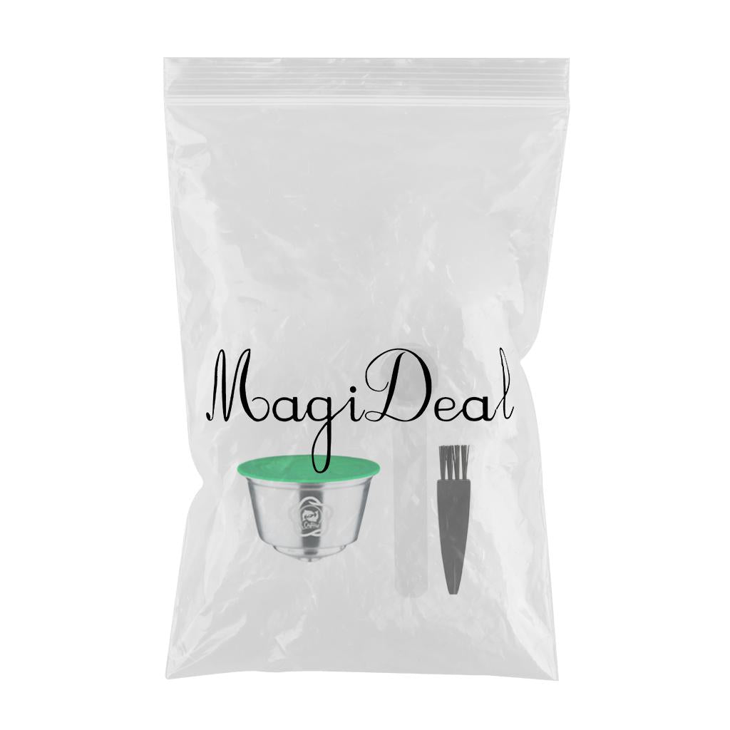 Espresso Coffee Pod Capsules Cup with Brush Spoon Set for Gusto 9776 Edg466 with Brush Spoon