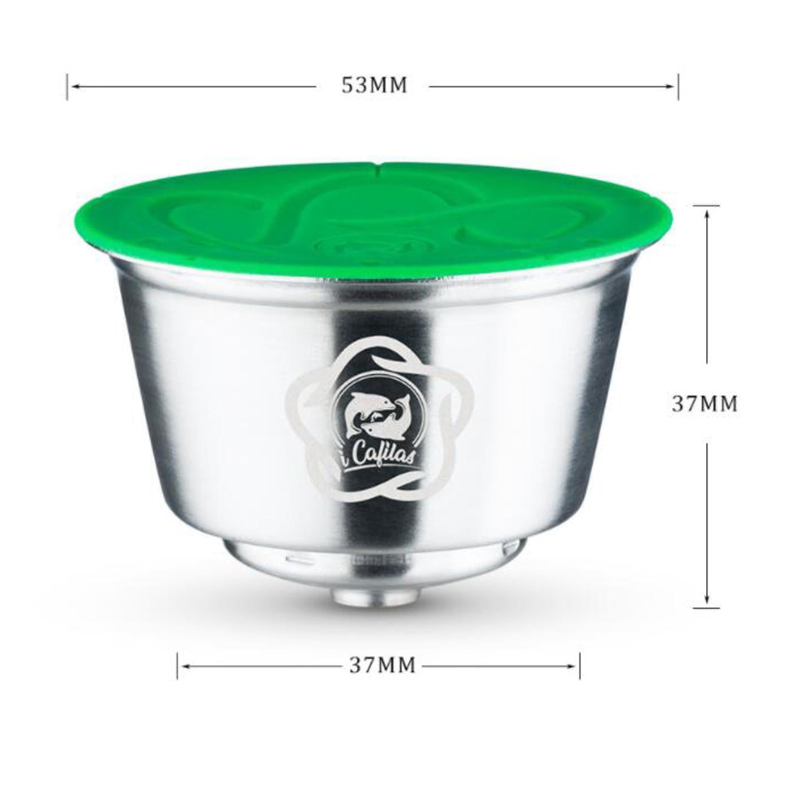 Espresso Coffee Pod Capsules Cup with Brush Spoon Set for Gusto 9776 Edg466 Spoon Tamper Brush