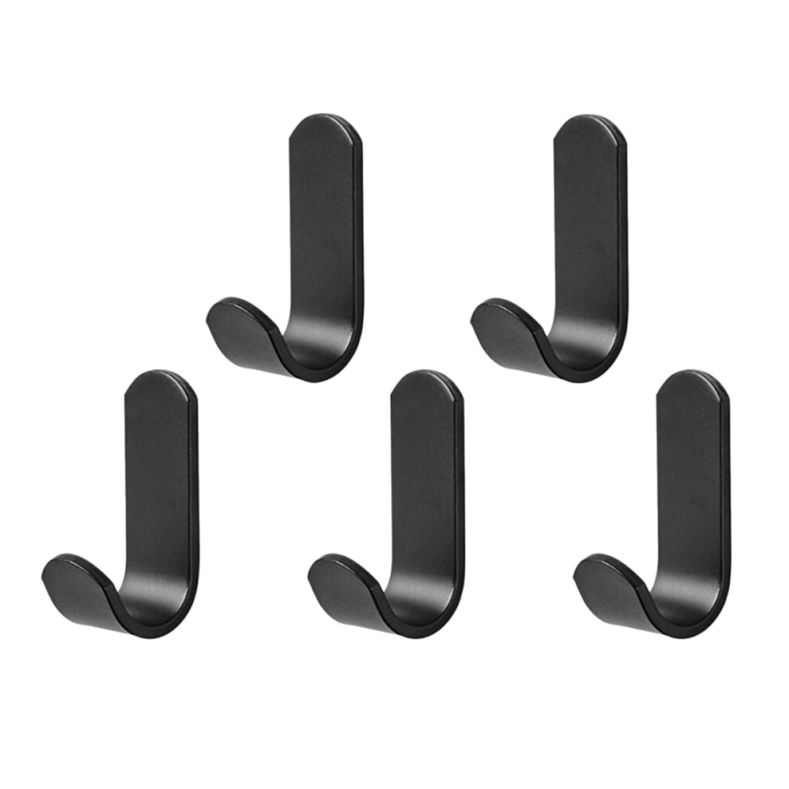 5x Heavy Duty Hanging Hook Self-Adhesive for Kitchen Bathroom