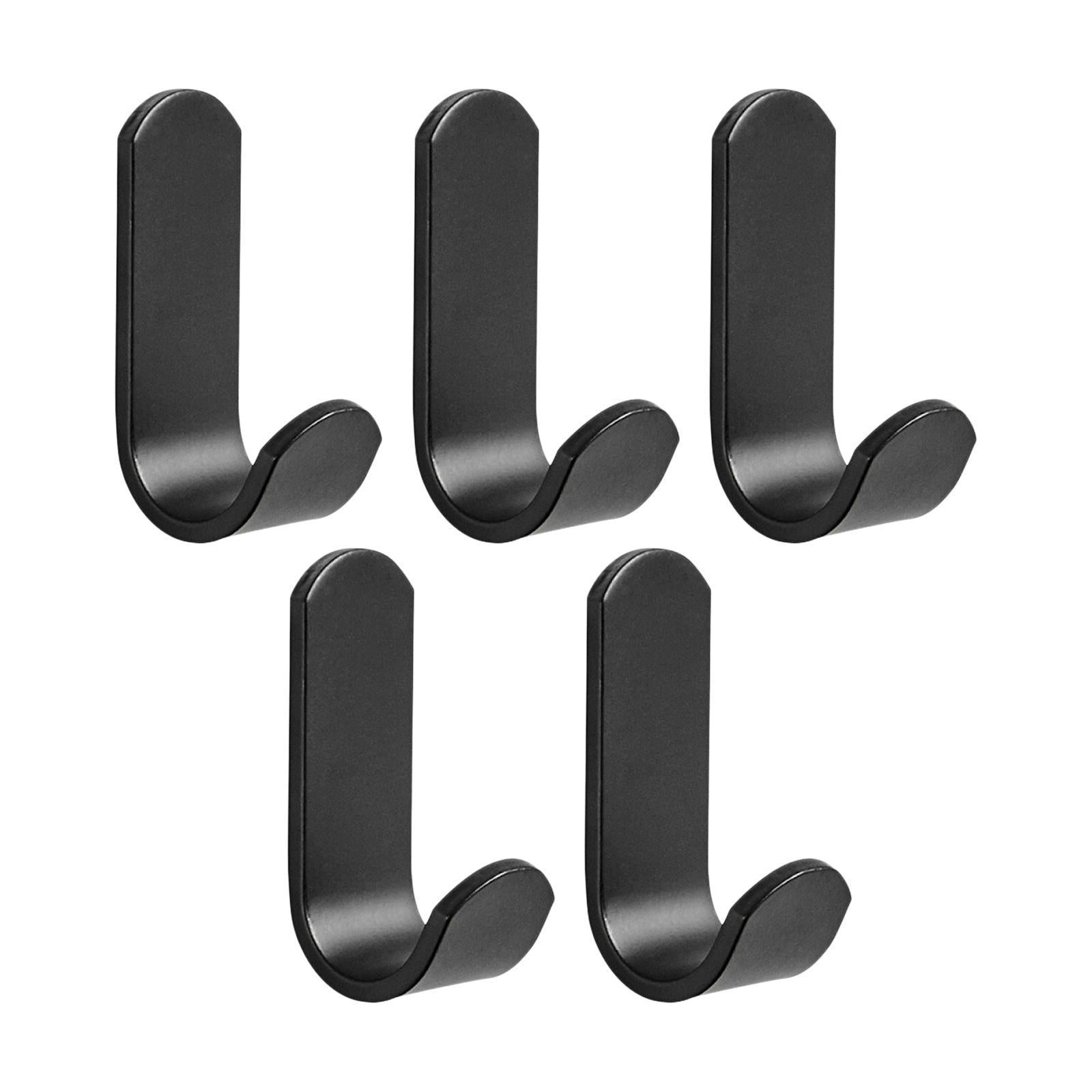 5x Heavy Duty Hanging Hook Self-Adhesive for Kitchen Bathroom