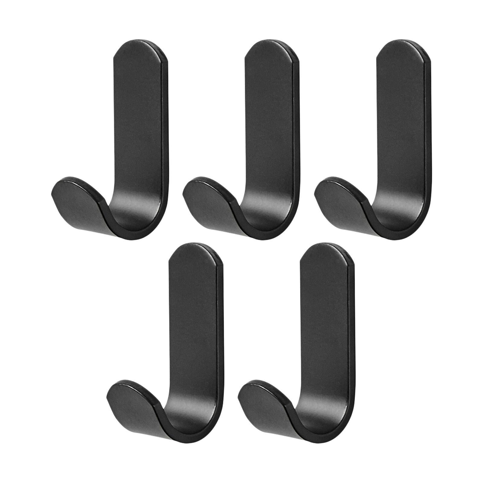 5x Heavy Duty Hanging Hook Self-Adhesive for Kitchen Bathroom