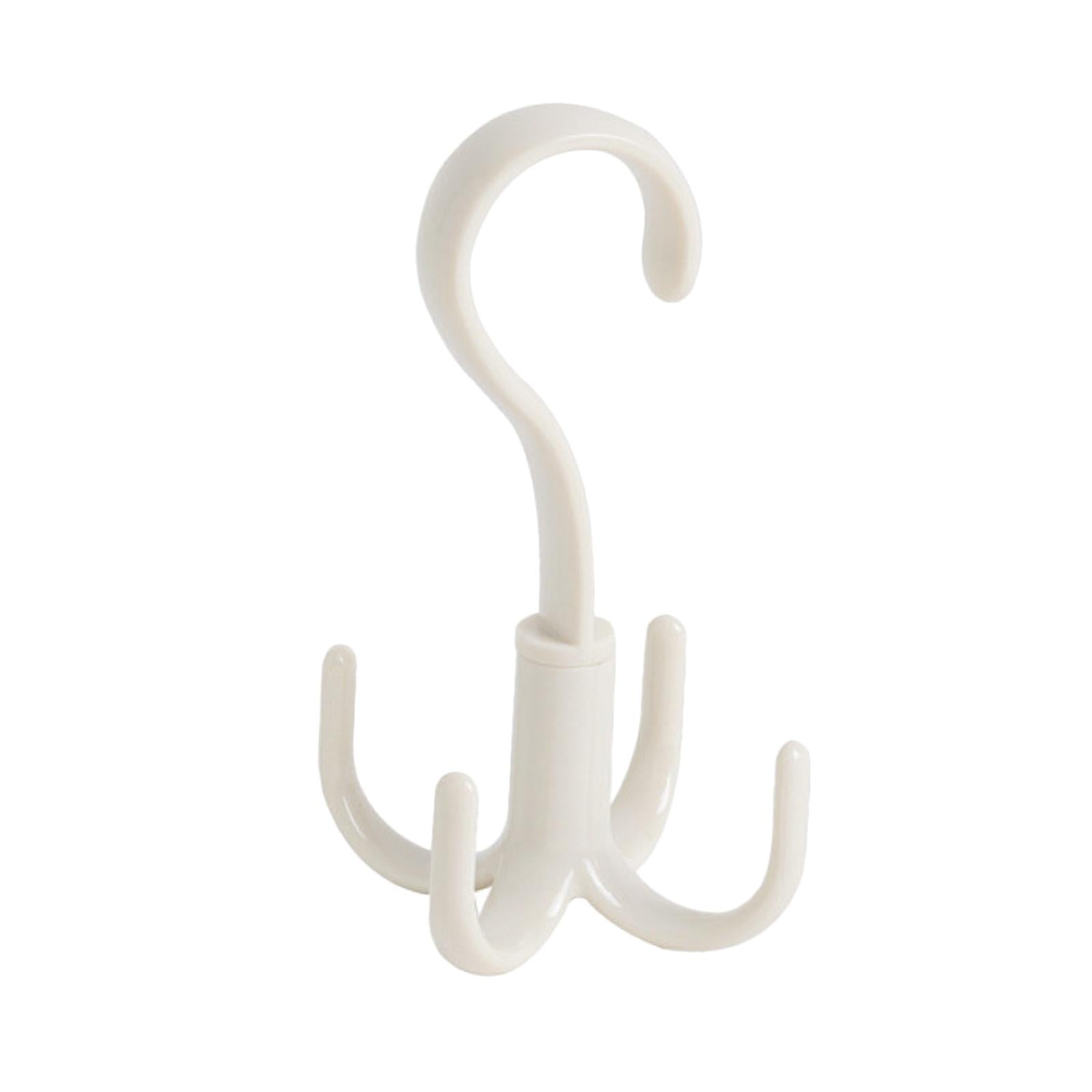 4 Claw Hook 360 Degree Rotatable Save Space Organizer Storage for Dormitory