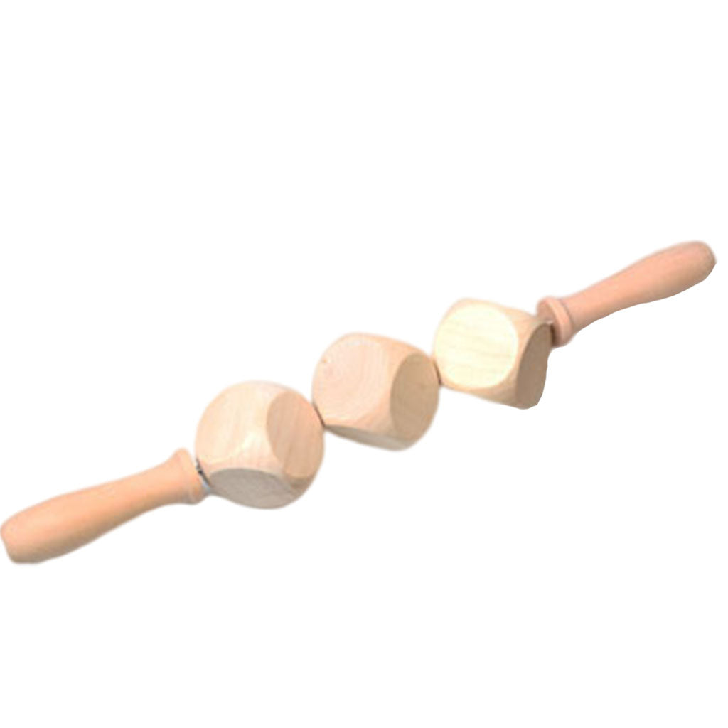 Wooden Therapy Gua Sha Massage Tool Massager for Release Back Arm Pain 40cm
