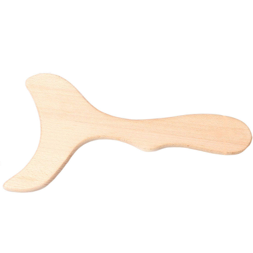Wooden Body Massage Scraping Board Gua Sha for Neck Shoulder Back Leg Arm Fish Tail Shaped