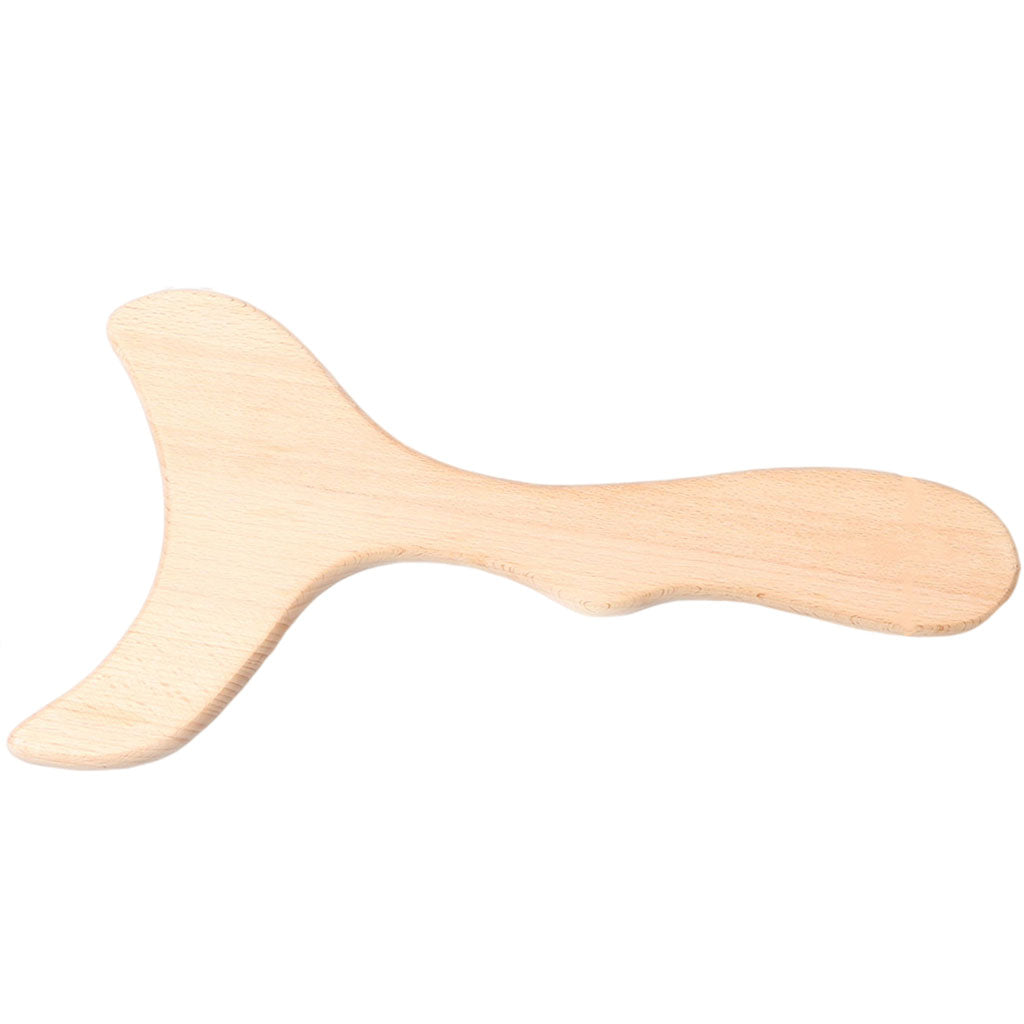 Wooden Body Massage Scraping Board Gua Sha for Neck Shoulder Back Leg Arm Fish Tail Shaped